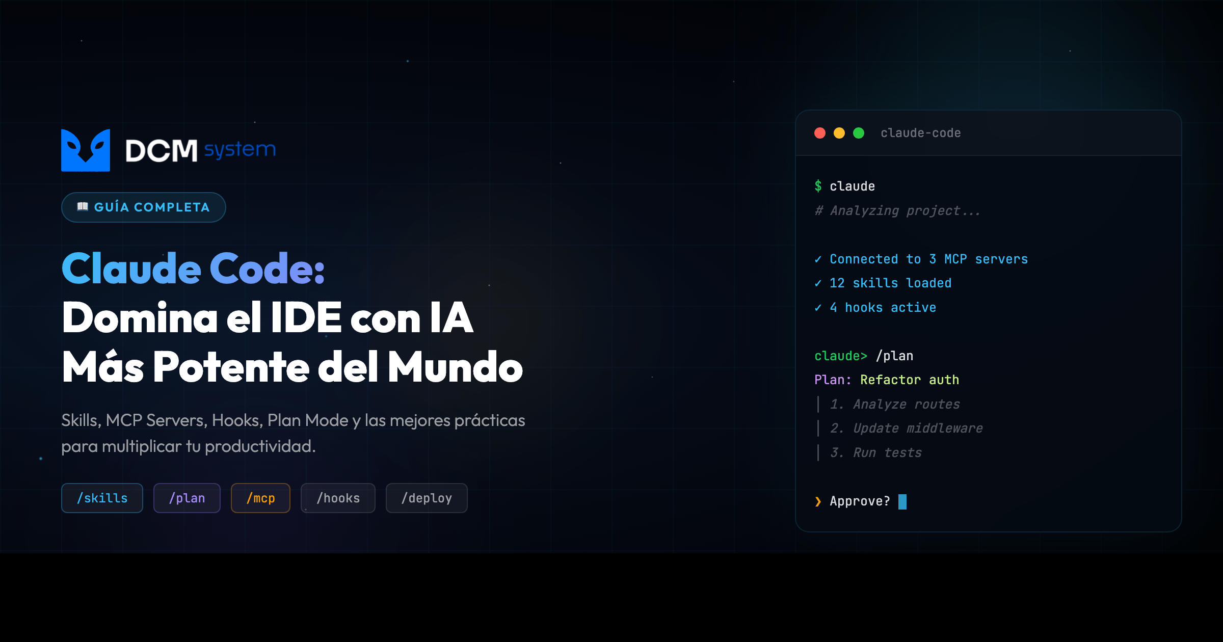 Guía Completa de Claude Code: Cómo Usar el IDE con IA Más Potente del Mundo